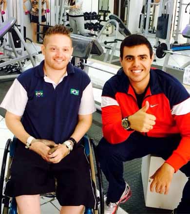 Atleta faz preparação final para a semana de treinamento da Seleção Brasileira na Poly Sport