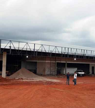 Obra do grupo Kawakami em Paraguaçu entra na reta final