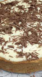 Torta de chocolate e limão