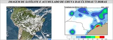 Defesa Civil orienta manutenção de possibilidades de tempestades para esta semana