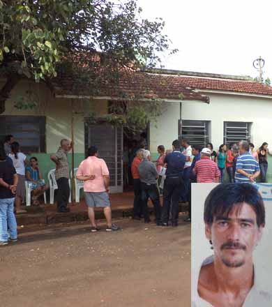 Homem é morto a facadas na frente dos seus três filhos em Paraguaçu Paulista
