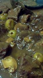 Carne na cerveja preta