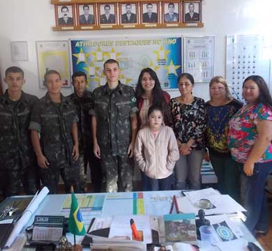 TG homenageia atiradores aniversariantes de abril