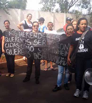 Prefeitura de Paraguaçu apoia protesto dos servidores municipais