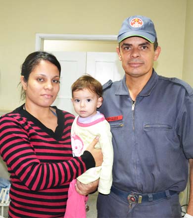 Por telefone, bombeiro salva criança que se engasgou com leite materno em Paraguaçu