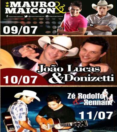 1ª Festa Rancho Olária de Lutécia contará com 4 dias de shows e rodeio profissional