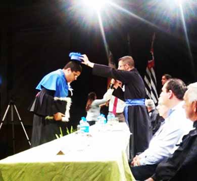 Teatro Municipal recebe mais uma colação de grau das Faculdades Gammon