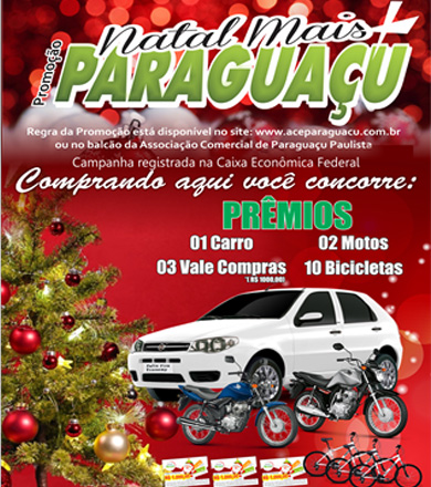 Associação Comercial dá largada para o 'Natal Mais Paraguaçu'