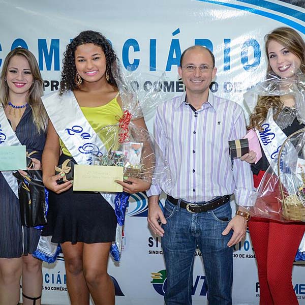 Sindicato entrega premiação às vencedoras do ‘Miss Comerciária’