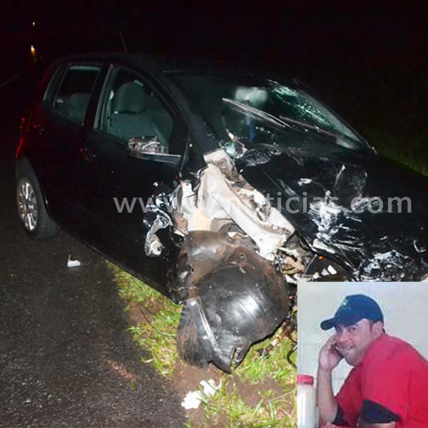 Paraguaçuense morre em colisão entre veículos na rodovia Paraguaçu/Quatá