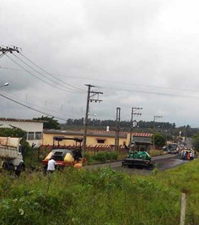 Perimetral do Distrito Industrial de Paraguaçu recebe recape total