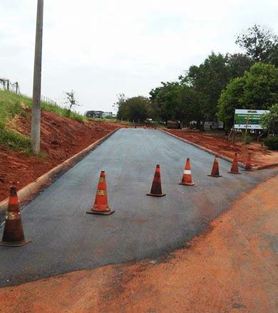 Iniciado recape do Distrito Industrial de Paraguaçu