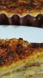 Torta de banana rápida