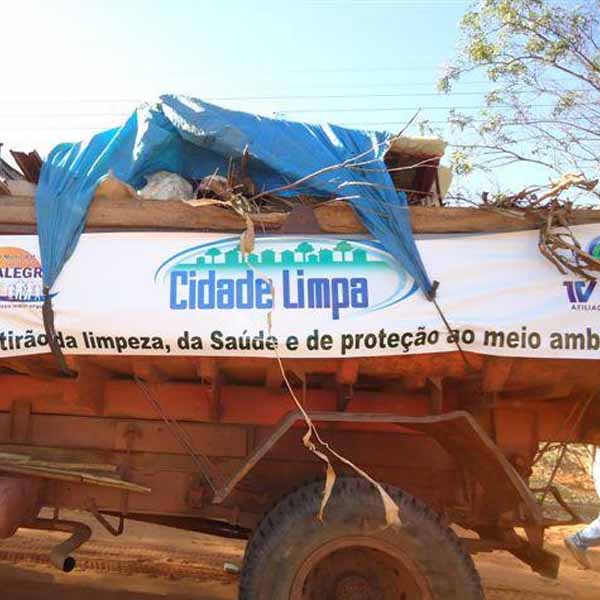 Começa segunda-feira em Paraguaçu o “Cidade Limpa 2015”