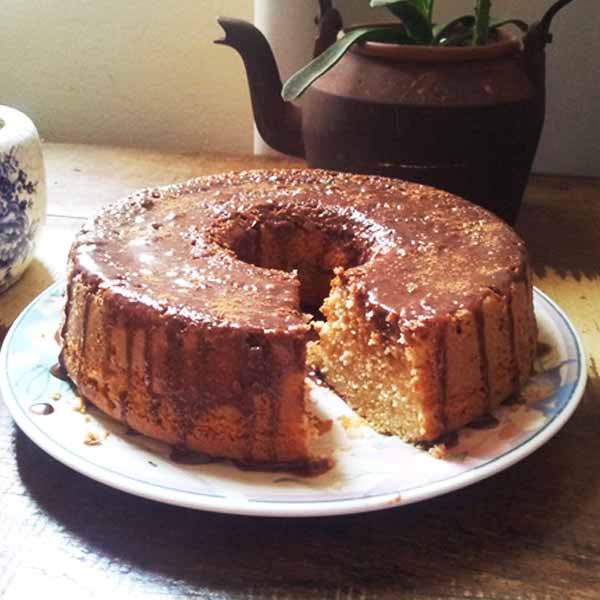 Bolo de laranja prático sem glúten