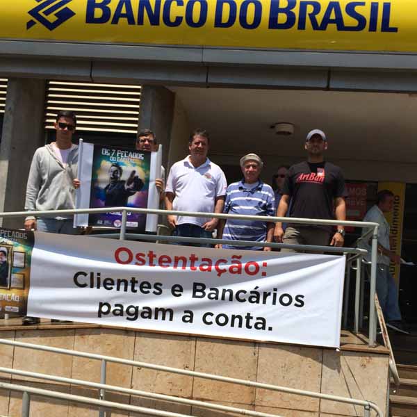 Bancários rejeitam nova proposta da Fenaban de apenas 8,75%