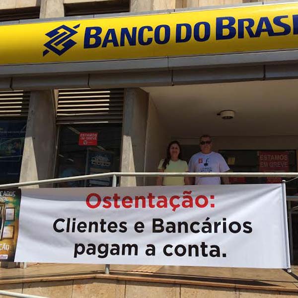 Greve dos Bancários pressiona apresentação de proposta da Fenaban