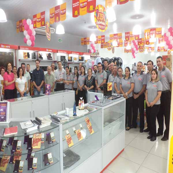 Lojas Romera recebe o terço empresarial