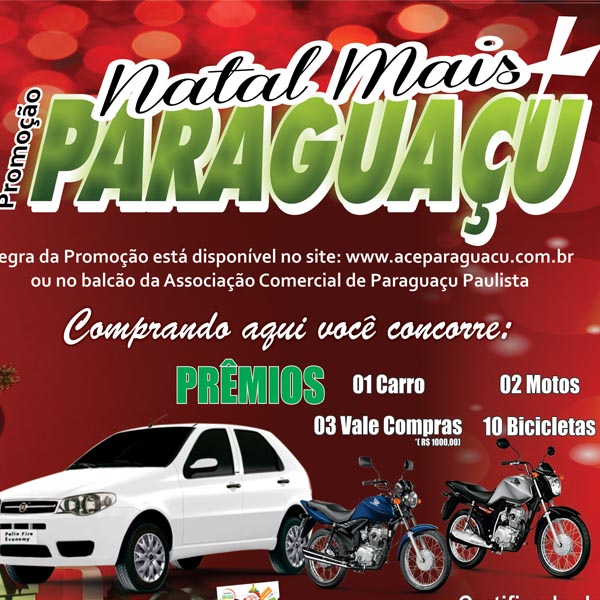 A partir do dia 07, empresas participantes do 'Natal + Paraguaçu' começarão a distribuir cupons