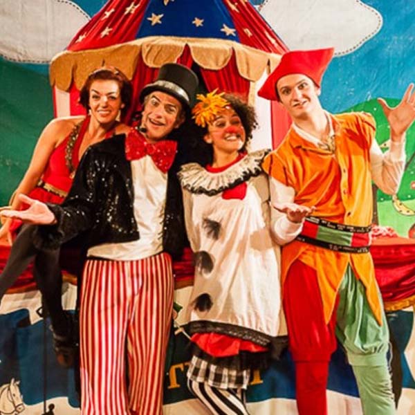 Circuito Cultural Paulista apresenta 'Le Petit Cirque' na Praça da Matriz