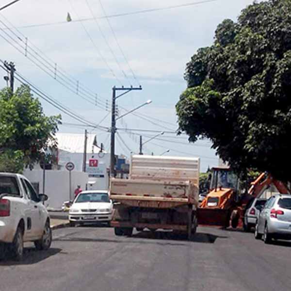 Sabesp efetua importante reparo no centro de Paraguaçu