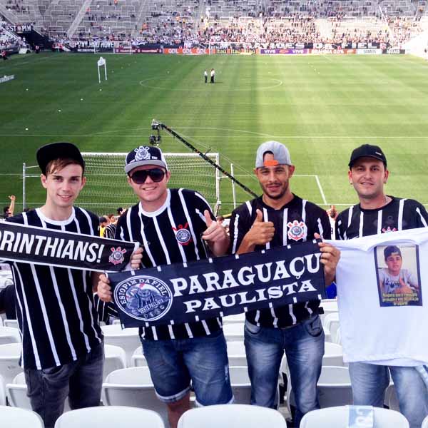 Paraguaçuenses vão assistir de perto a vitória do Corinthians