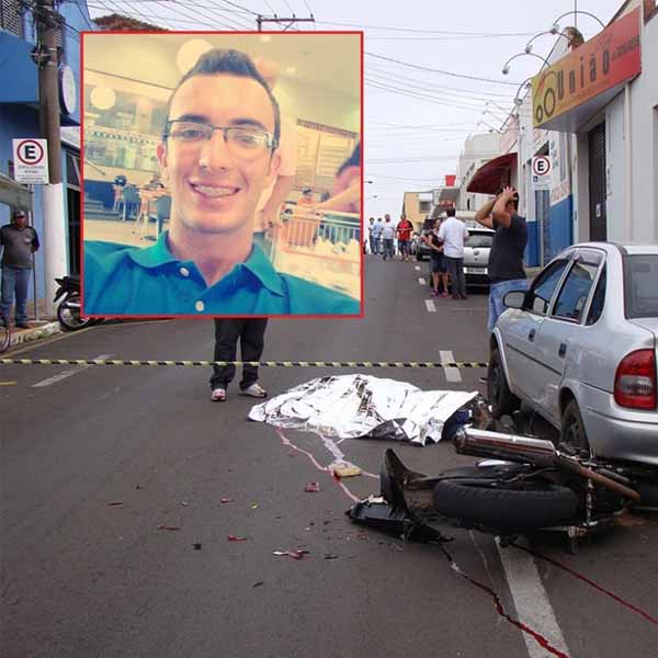 Motociclista atropelado é a 27ª vítima do trânsito este ano em Marília; família doa órgãos