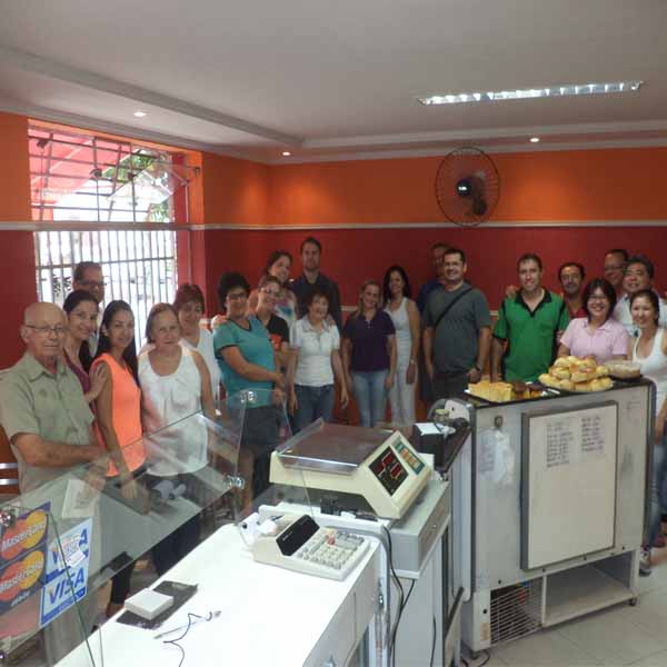 Lanchonete Sabor & Art recebe o terço empresarial