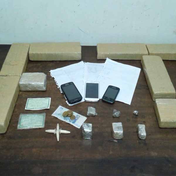 Casal é preso após PM encontrar mais de 6 kg de drogas em residência na Vila Nova