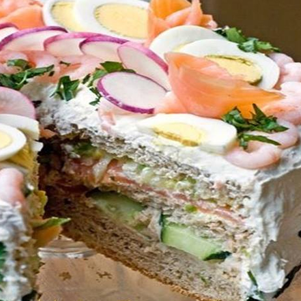 Torta de pão de forma
