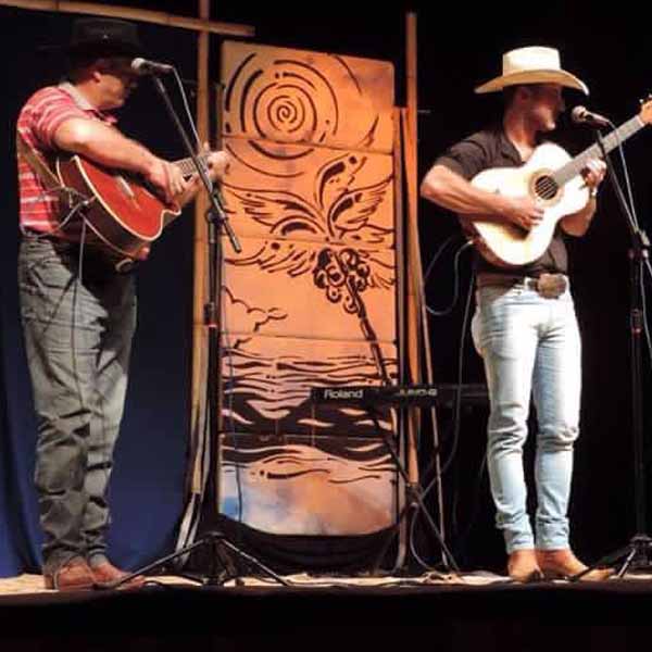 Show com dupla sertaneja animará a tarde de domingo no Pesqueiro São Manoel