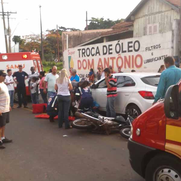 Motociclista é detido após atropelar pedestre e fugir sem prestar socorro