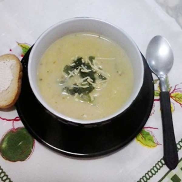 Sopa creme de abobrinha