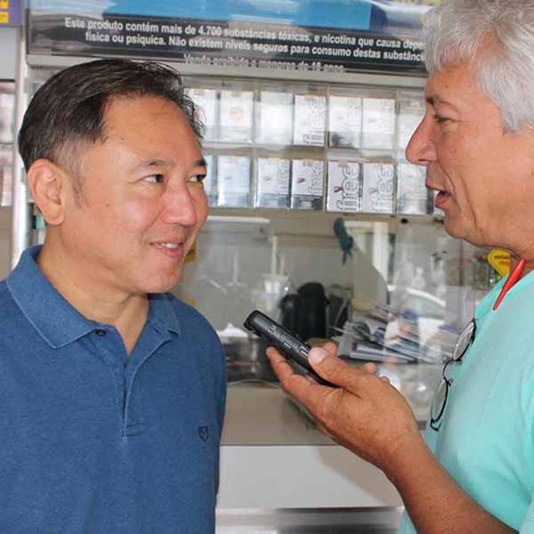 Deputado Walter Ihoshi visita Paraguaçu Paulista para anunciar recursos liberados em 2015