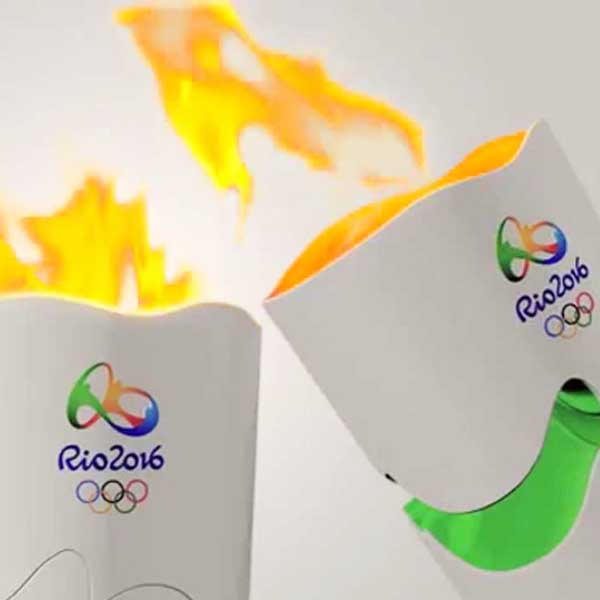 Cerimonial marca 100 dias para o Revezamento da Tocha Olímpica Rio 2016 chegar em Paraguaçu