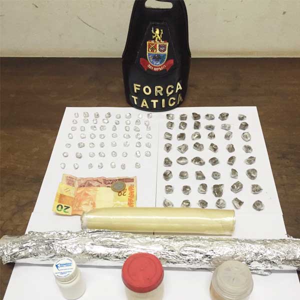 Denúncia anônima faz PM apreender grande quantidade de drogas na Barra Funda