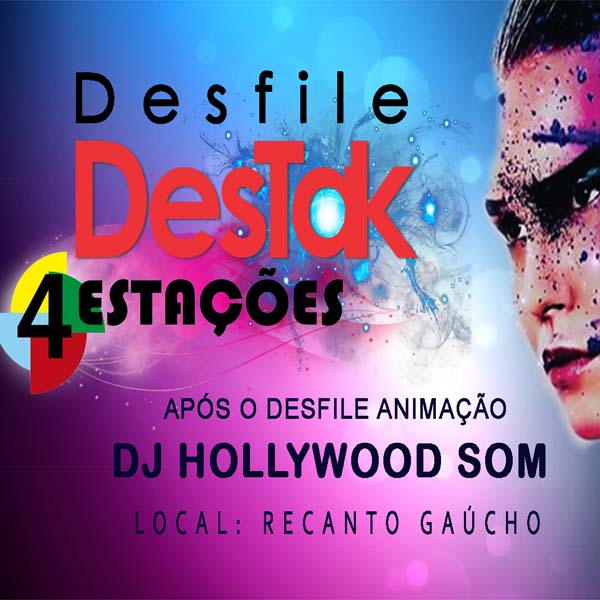Desfile Destak 4 Estações está recrutando interessados em desfilar