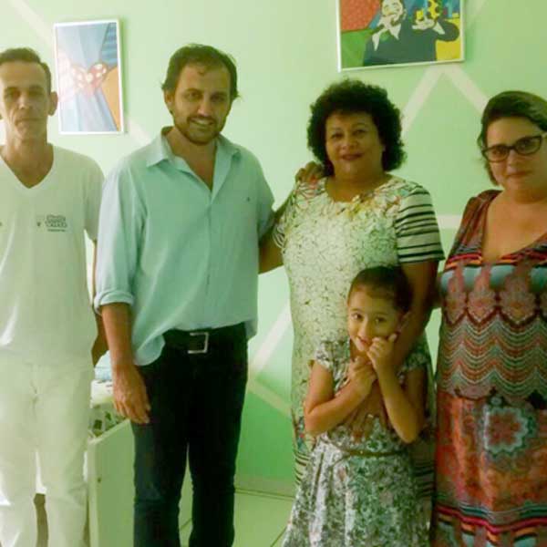 Primeira Dama de Paraguaçu visita Residencial Sênior Bela Vitta
