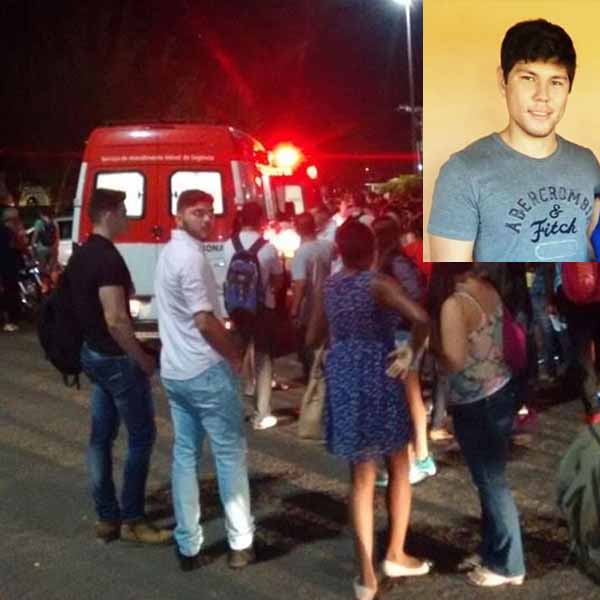 Universitário é executado com três tiros em frente à faculdade em Ourinhos