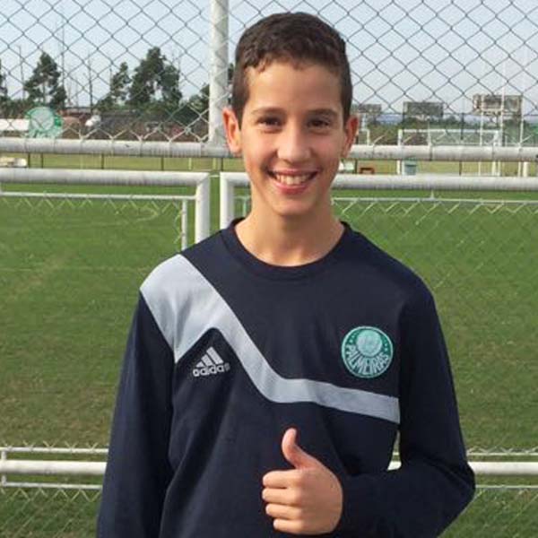 Paraguaçuense de 11 anos é contratado pelo Palmeiras