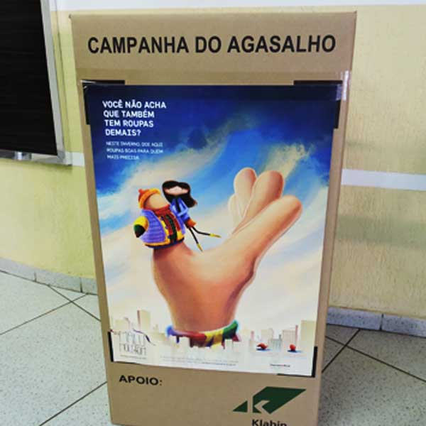 Câmara Municipal participa da Campanha do Agasalho 2016