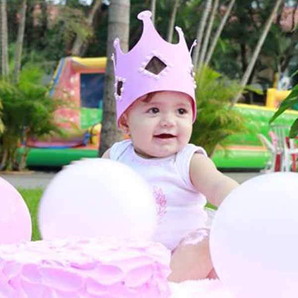 Vitória Maria Teodoro faz seu primeiro aninho de vida