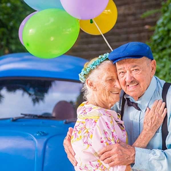 Ensaio de casal que comemora 69 anos de união faz sucesso