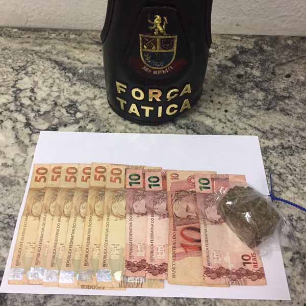 Homem é preso com droga e confessa que havia comprado para seus funcionários consumirem