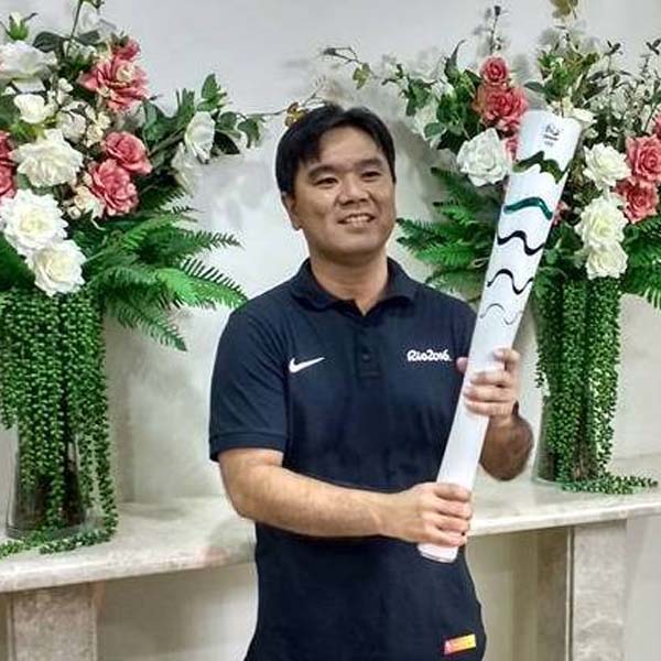 Com o judô correndo em suas veias, Marcos Miyashiro é um dos condutores da tocha olímpica
