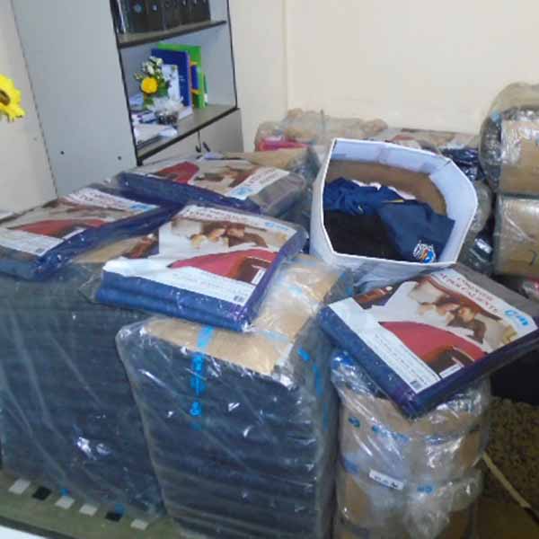 Cocal faz doação de cobertores para a Campanha do Agasalho em Paraguaçu