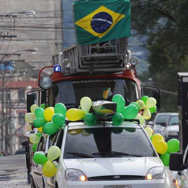 Carreata neste final de semana convoca população de Paraguaçu para a chegada da Tocha na terça-feira