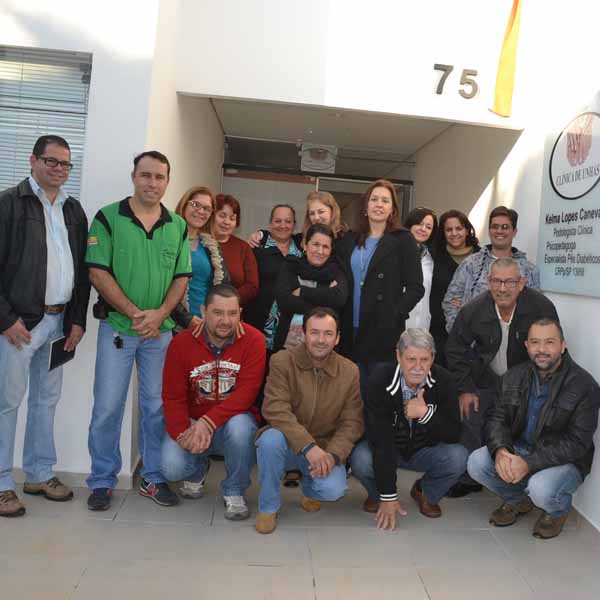 Clínica de Unhas da Kelma recebe o terço empresarial