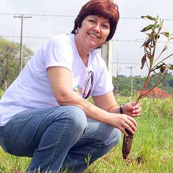 Mara Francischette recebe os parabéns