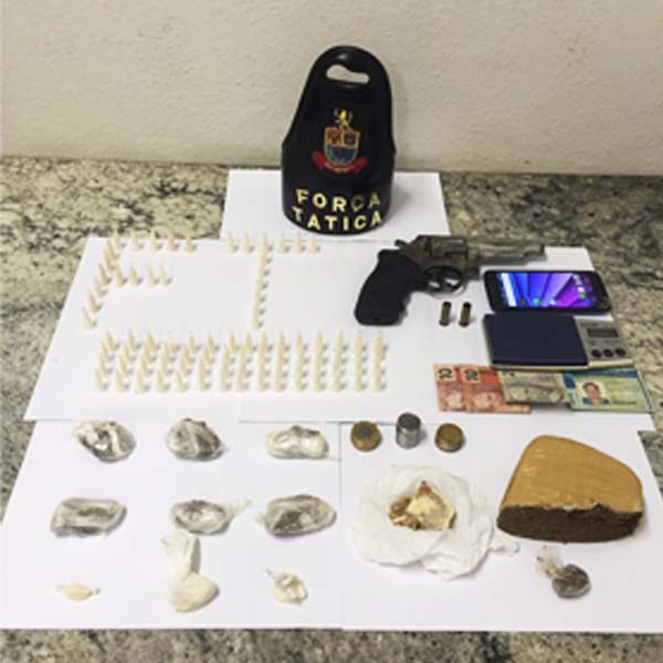 Homem é preso com arma que era alugada para prática de roubos em Paraguaçu